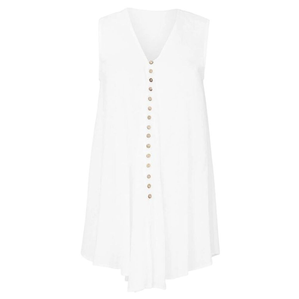 Joe Browns Womens/Ladies V Neck Sleeveless Blouse / White
